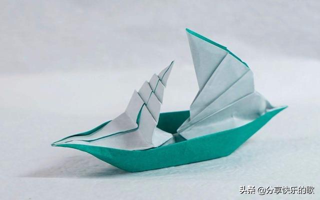怎么叠纸船怎么折，纸船怎么折叠（常见10种小船的折叠方法）