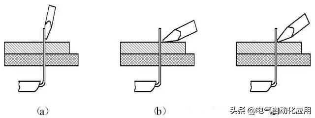 电烙铁的使用方法及图解，手工焊接注意事项和电烙铁使用方法