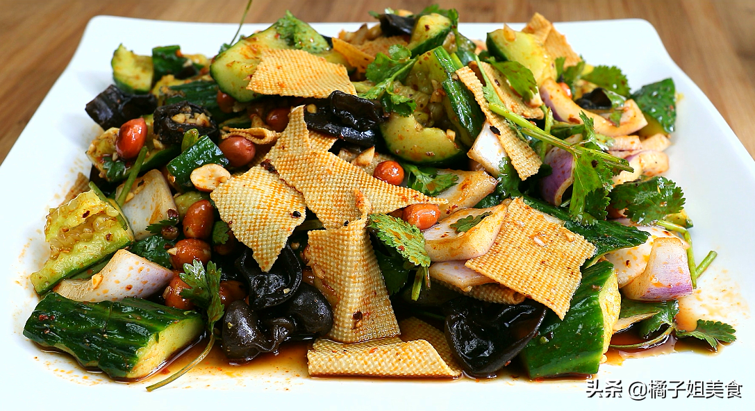 圖片[5]-【豆腐皮黃瓜洋蔥涼拌菜】做法步驟圖 簡單幾步 開胃又解膩-起舞食譜網