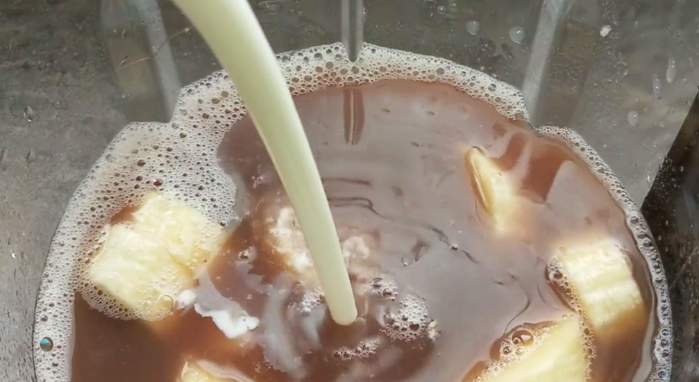 圖片[4]-【紅豆香蕉酸奶糊】做法步驟圖 睡得香 人更漂亮-起舞食譜網