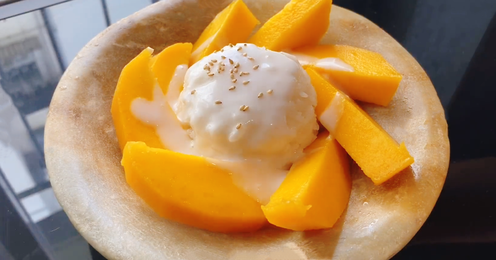 圖片[5]-【芒果糯米飯】做法步驟圖 半個小時搞定 出鍋比飯店還好吃-起舞食譜網