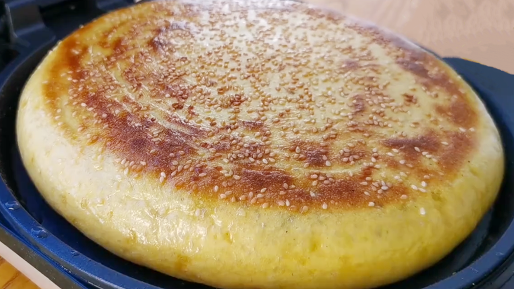 圖片[8]-【紅薯芝麻千層餅】做法步驟圖 柔軟多層 孩子特愛吃-起舞食譜網(wǎng)