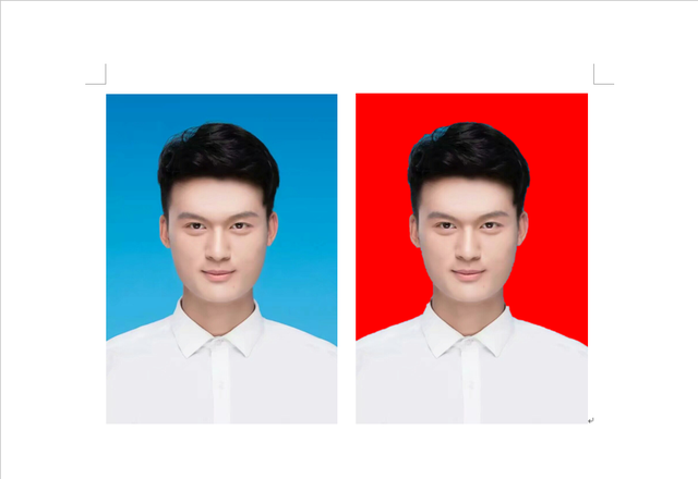 照片可以打印吗，图片可以直接打印吗（Word更换物证件照背景并排版打印1寸照片）