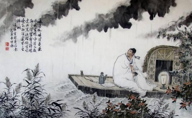 气蒸云梦泽下一句，气蒸云梦泽的下一句是什么（构思立意之“立意”）