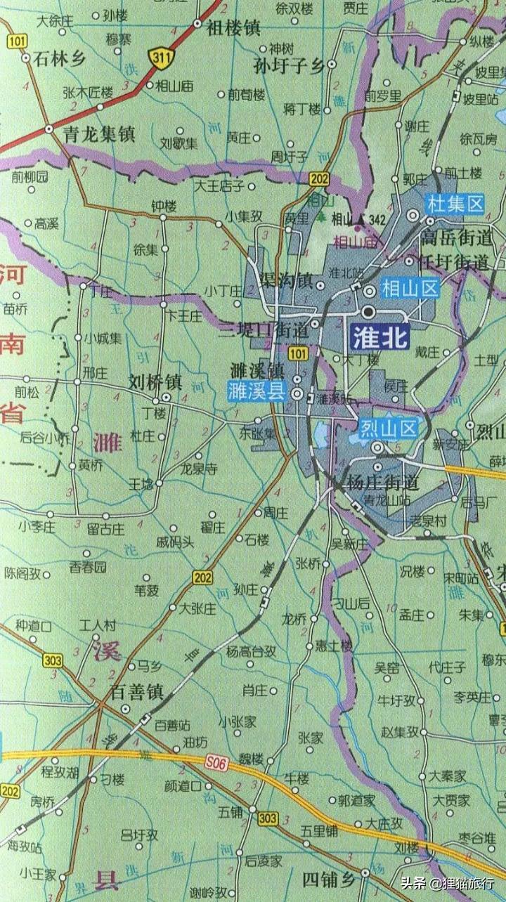 淮北属于哪个省(淮北市区是哪个区)