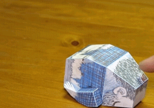 纸折隐藏小机关，怎么折简单的手账小机关（日本折纸大神把折纸玩活了）