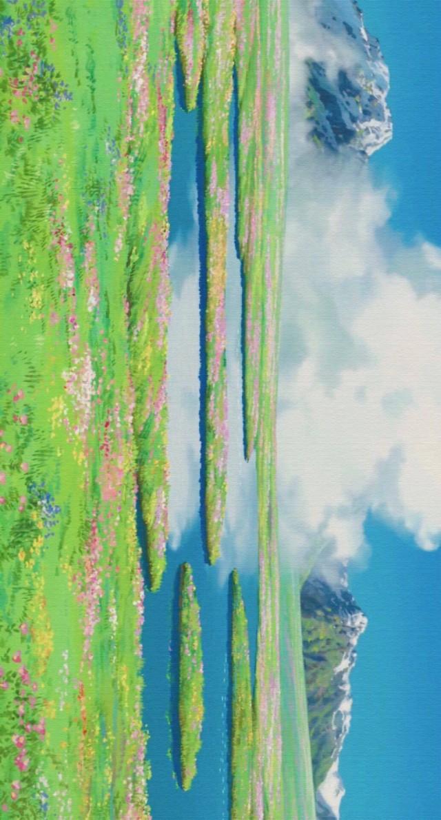 动漫城堡壁纸 治愈系，城堡超清壁纸（动漫壁纸，点赞收图）