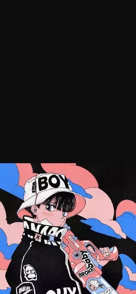 黑暗+丧风格图片，微信头像，黑暗+丧风格图片（每日壁纸丨黑色系列丧气壁纸）