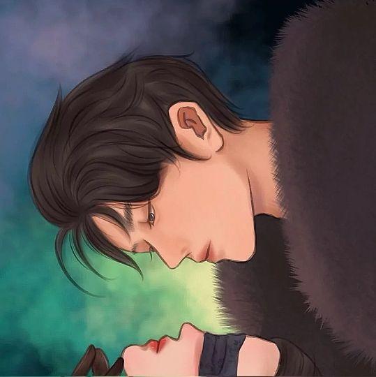 神仙颜值动漫情侣头像，神仙动漫情头微信（神仙情侣头像）