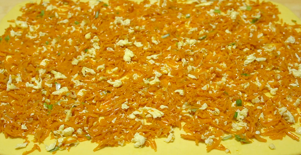 图片[5]-【南瓜卷】做法步骤图 松软又营养 比肉包子还香-起舞食谱网