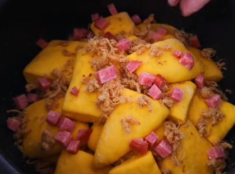 圖片[8]-【南瓜肉松饅頭】做法步驟圖 做出來比餡餅好吃 小孩特別喜歡-起舞食譜網