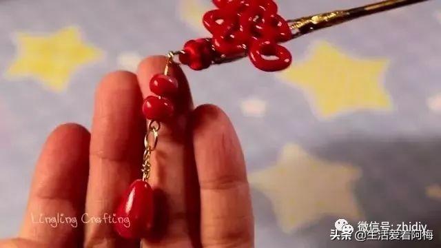 简单的古风簪子，DIY手工制作粘土中国结发簪