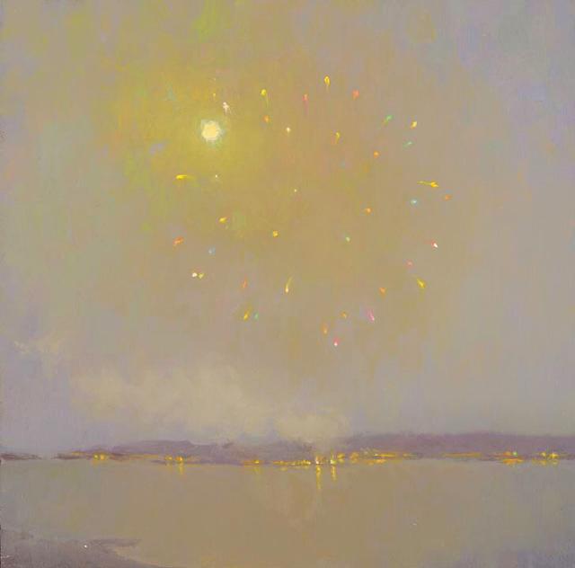 超美的星空图，微信头像，超美的星空图（手绘夜空烟火，好美好厉害的说）