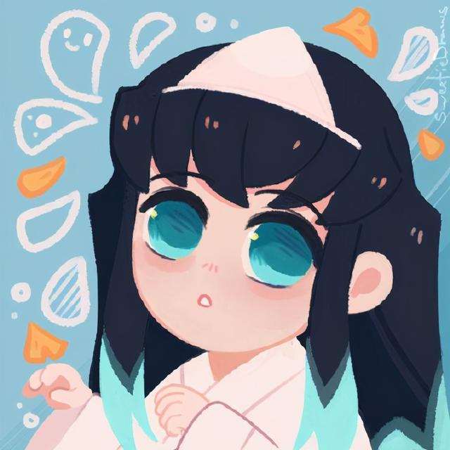 狗子酱/可爱真人头像微信，狗子酱/可爱真人头像（《鬼灭》九柱超可爱头像）