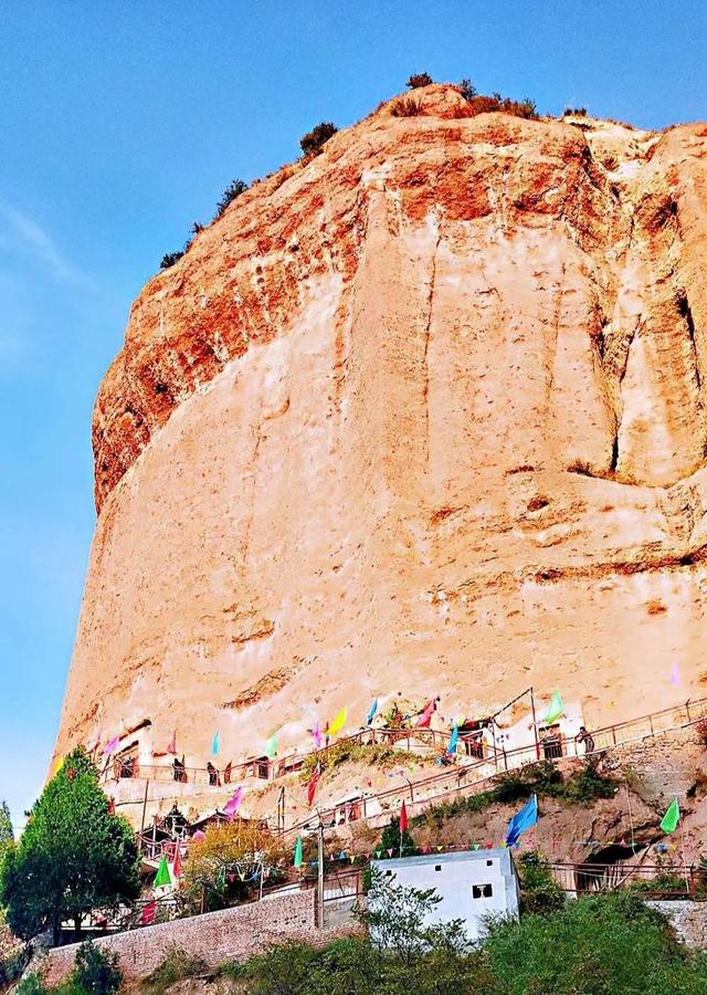 甘谷华盖寺图，天水名胜佛教遗址之四六