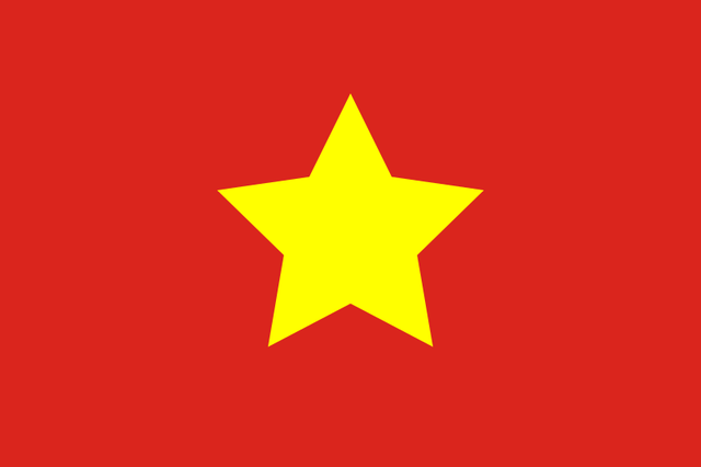 越南国旗是什么颜色,越南国旗是什么样的颜色(与中国同为五角星旗)