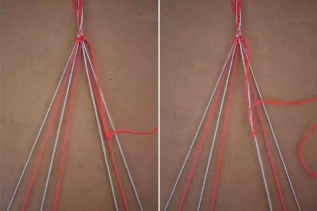 手链编织，手链编织教程 红绳 简单易学（毛线手链编织教程，一定要学会）