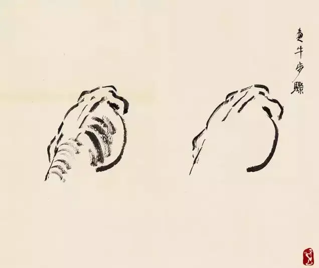 牛怎么画简单又漂亮，牛的简笔画步骤（国画牛的画法步骤图文详解）