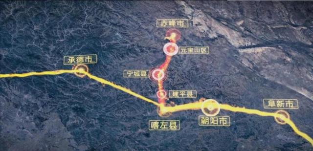 赤峰高铁路线图都有什么站，赤峰高铁西站封顶啦