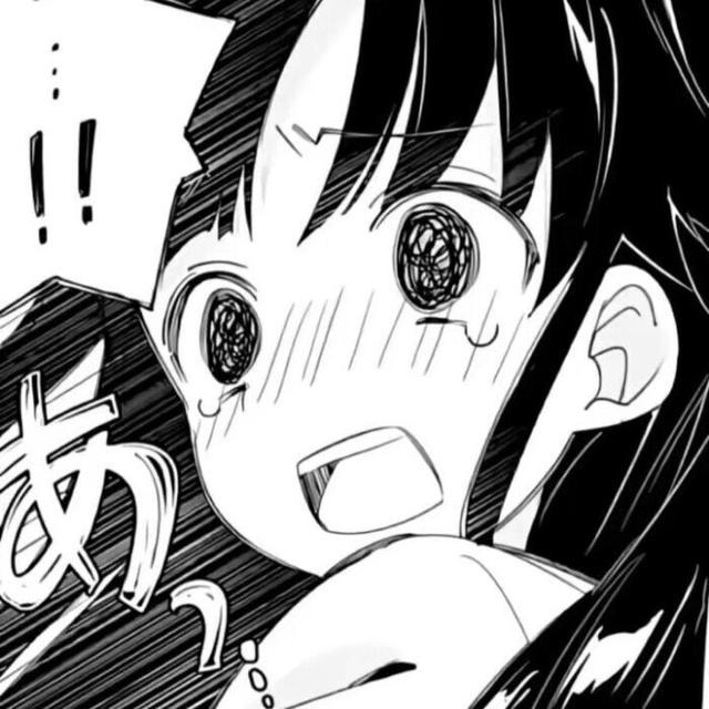 黑白漫头，微信头像，黑白漫头（一组黑白动漫头像）