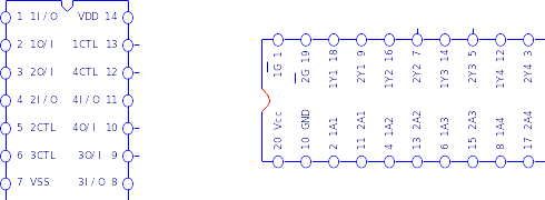 电源ic引脚功能，变频器电路常用IC引脚功能图