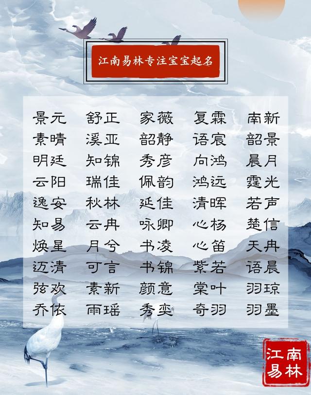 如何起名，如何起个好听的网名（300个文雅大方的名字）