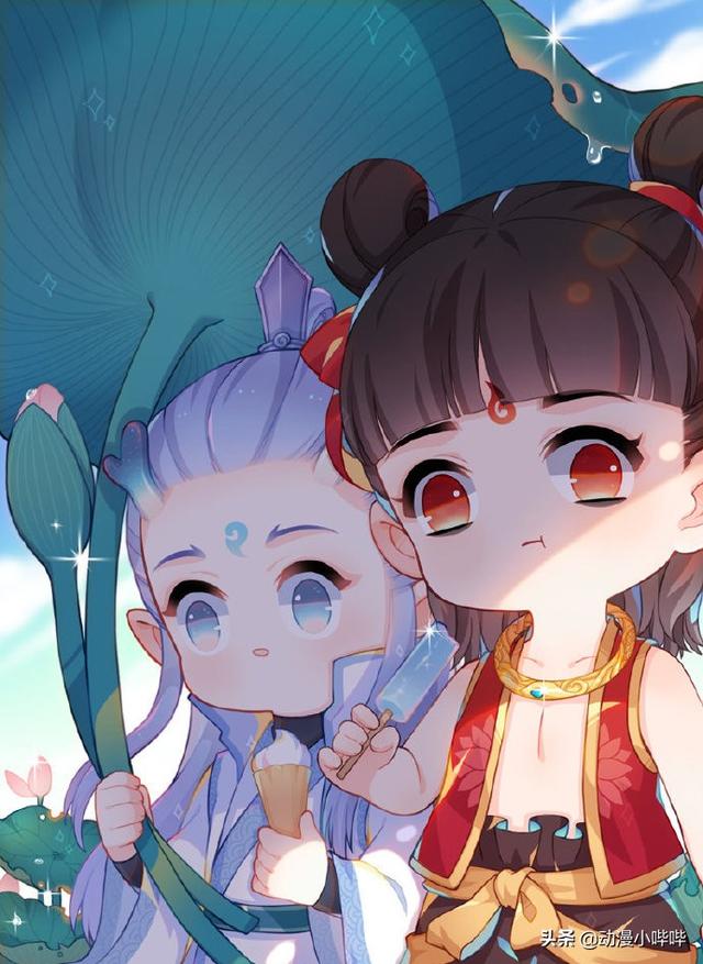 敖丙动漫帅气图片，敖丙漫画图片可爱（形象温柔帅气的敖丙）