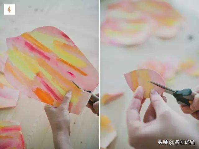 教师节礼物折纸手工花，手工折纸教程（教师节创意手工：一张纸）