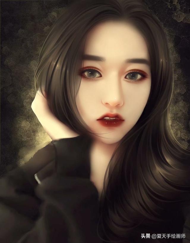 暗黑少女，微信头像，暗黑少女（暗黑系列微信女性头像）
