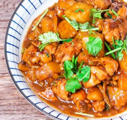 圖片[7]-【土豆燉雞】做法步驟圖 10分鐘搞定 兒子連湯汁都吃光-起舞食譜網