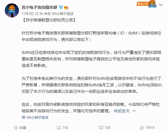 越南首富sofm是什么梗，Sofm的处罚来了