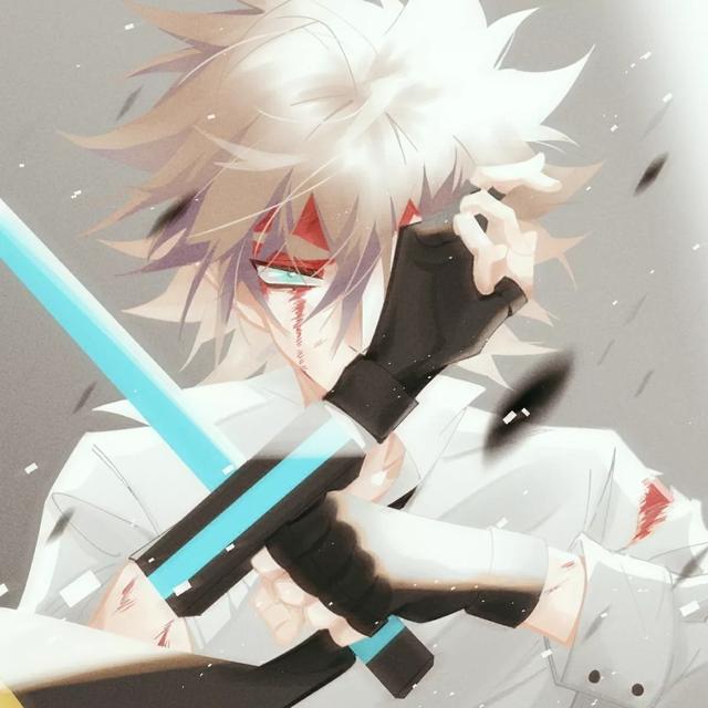 安迷修用道具玩哭雷狮图片，凹凸世界/安迷修*雷狮，微信头像（嘉德罗斯战力排名第一）