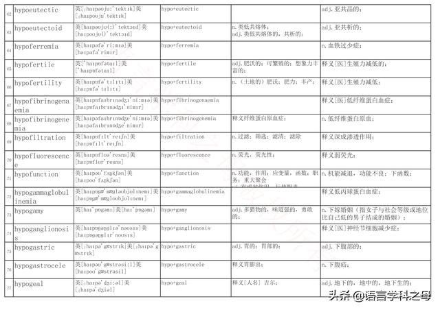 国民homo什么意思，homolive什么梗（总结了367个以hyper、240个以hypo前缀、106个以homo前缀的单词）