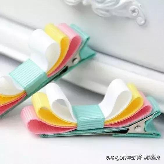手工发夹制作教程，如何制作手工发夹（DIY手工制作）