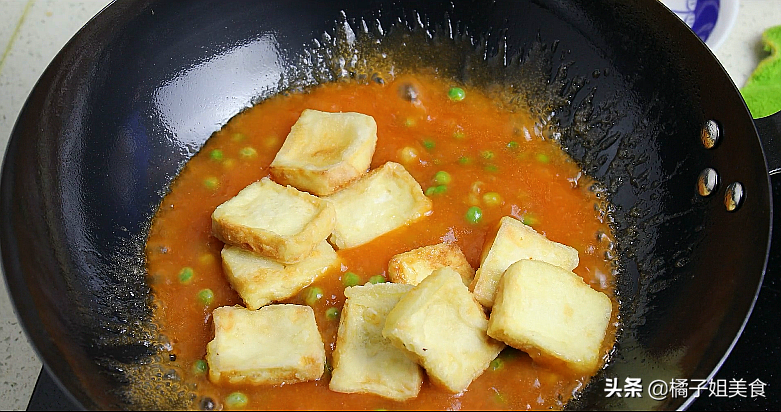 圖片[6]-家常豆腐新做法 酸甜味美 營養豐富 老人孩子都愛吃-起舞食譜網