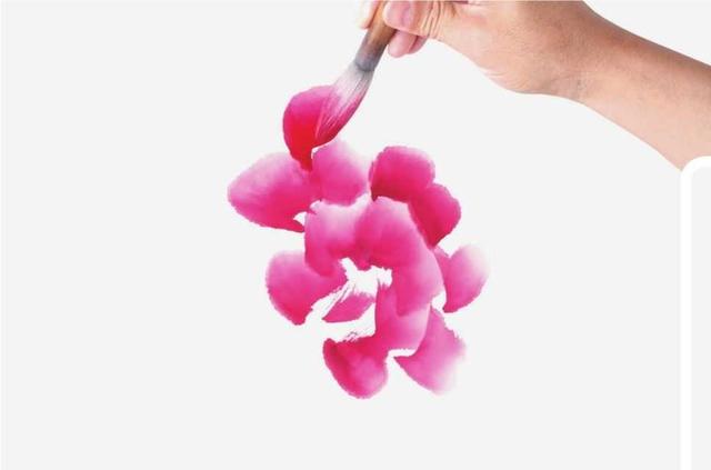 牡丹花简笔画简单又好看，简笔画画牡丹花（适合零基础绘画者学习）