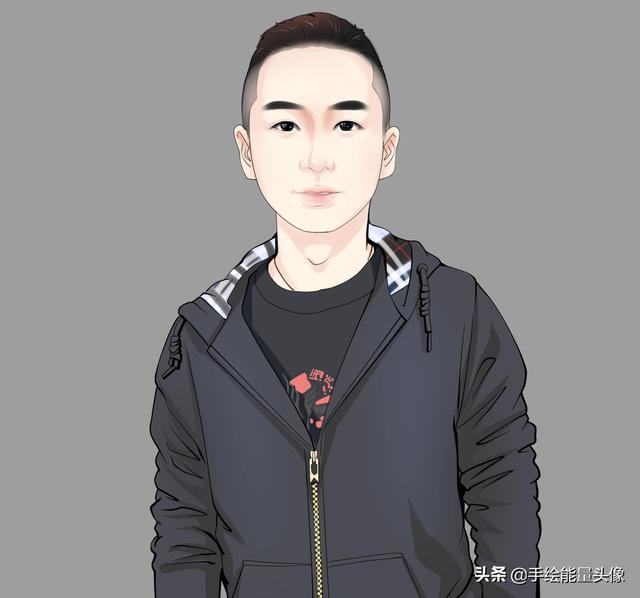 外国帅哥，微信头像，外国帅哥（来一波帅气男生的真人手绘动漫风格微信头像）