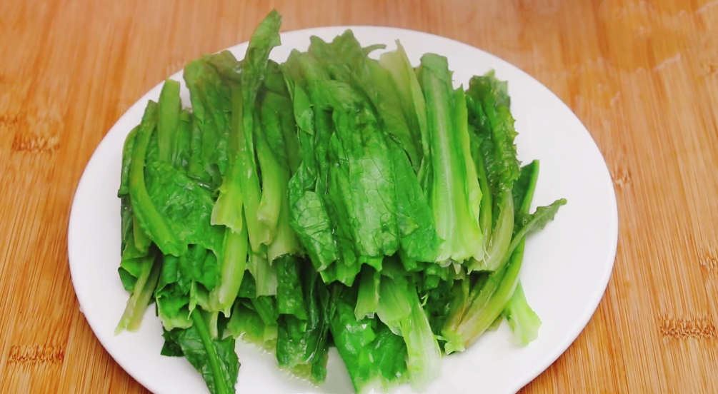 圖片[3]-【蒜香油麥菜】做法步驟圖 鮮嫩清香 口感清脆爽口 多吃腸胃健-起舞食譜網