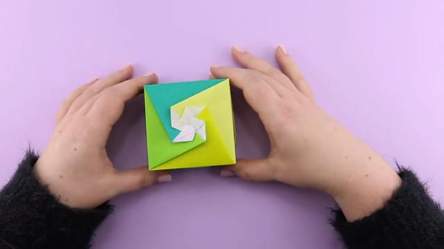 收纳盒的折法，简单好看的收纳盒折法图解（用这个方法折纸收纳盒）