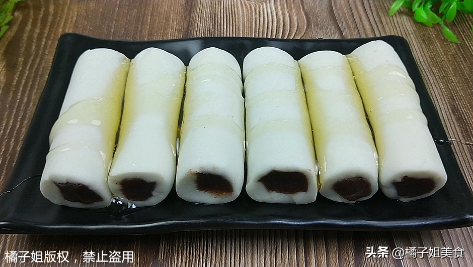 圖片[2]-【糯米豆沙涼糕】做法步驟圖 外皮軟糯 內餡香甜細膩-起舞食譜網