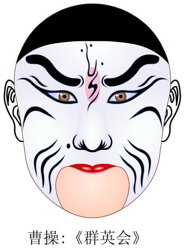 京剧程咬金,五颜六色的脸谱 - 玉三网
