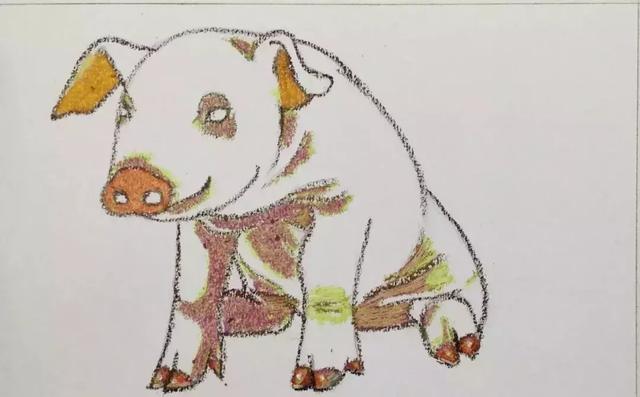 猪头简笔画怎么画，让我们一起学一下小猪简笔画吧