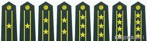一杠四星是什么军衔，一杠四星相当于什么（中国军衔认识一下）