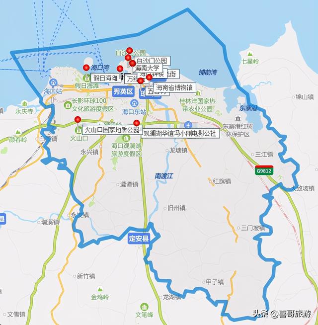 三亚必去的几个景点顺序，三亚景点排行哪几个景点必去（海口十大景点是哪几个）