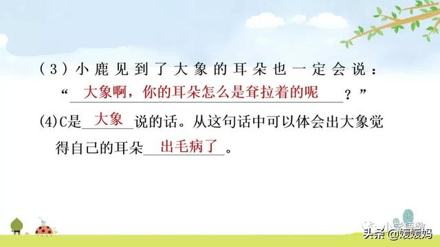 慢慢拼音怎么读，慢慢拼音（二年级下册语文课文19《大象的耳朵》图文详解及同步练习）