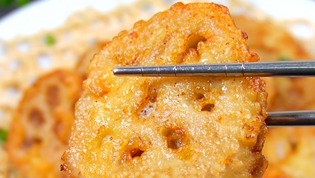 图片[8]-【藕夹】做法步骤图 脆爽美味 外面吃不到-起舞食谱网