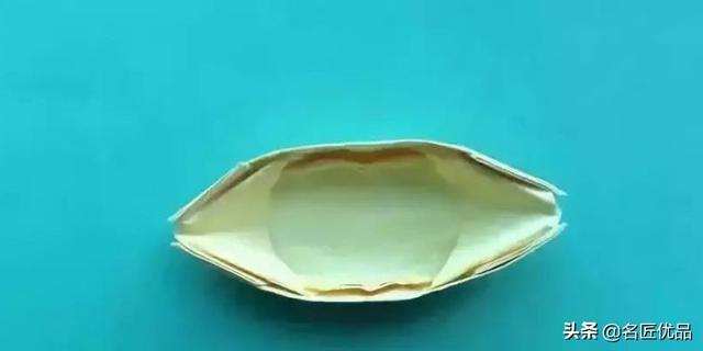 DIY手工折纸帆船的制作，用纸折帆船怎么做（这只小船承载了满满的回忆）