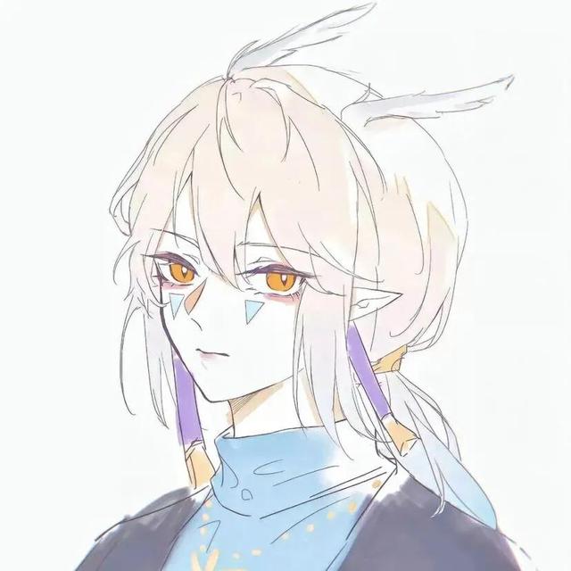 光遇.情头.郡主and高马尾，微信头像，光遇.情头.郡主and高马尾（稀有物种）画师 一碗柳褚 /因光而遇/（光遇cp向情侣头像‖“陷落美好）