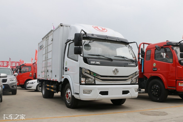 东风多利卡d6 130马力 4.17米单排厢式货车