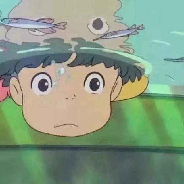 波妞和宗介图片，波妞和宗介，微信头像（波妞喜欢宗介，而我喜欢你）